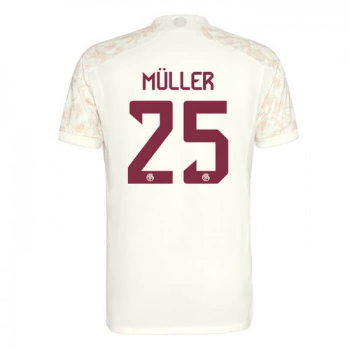Nogometni Dresovi FC Bayern München Muller 25 Champions League Treći 2023-24 Nogometni Dresovi FC Bayern München Muller 25 Champions League Treći 2023-24